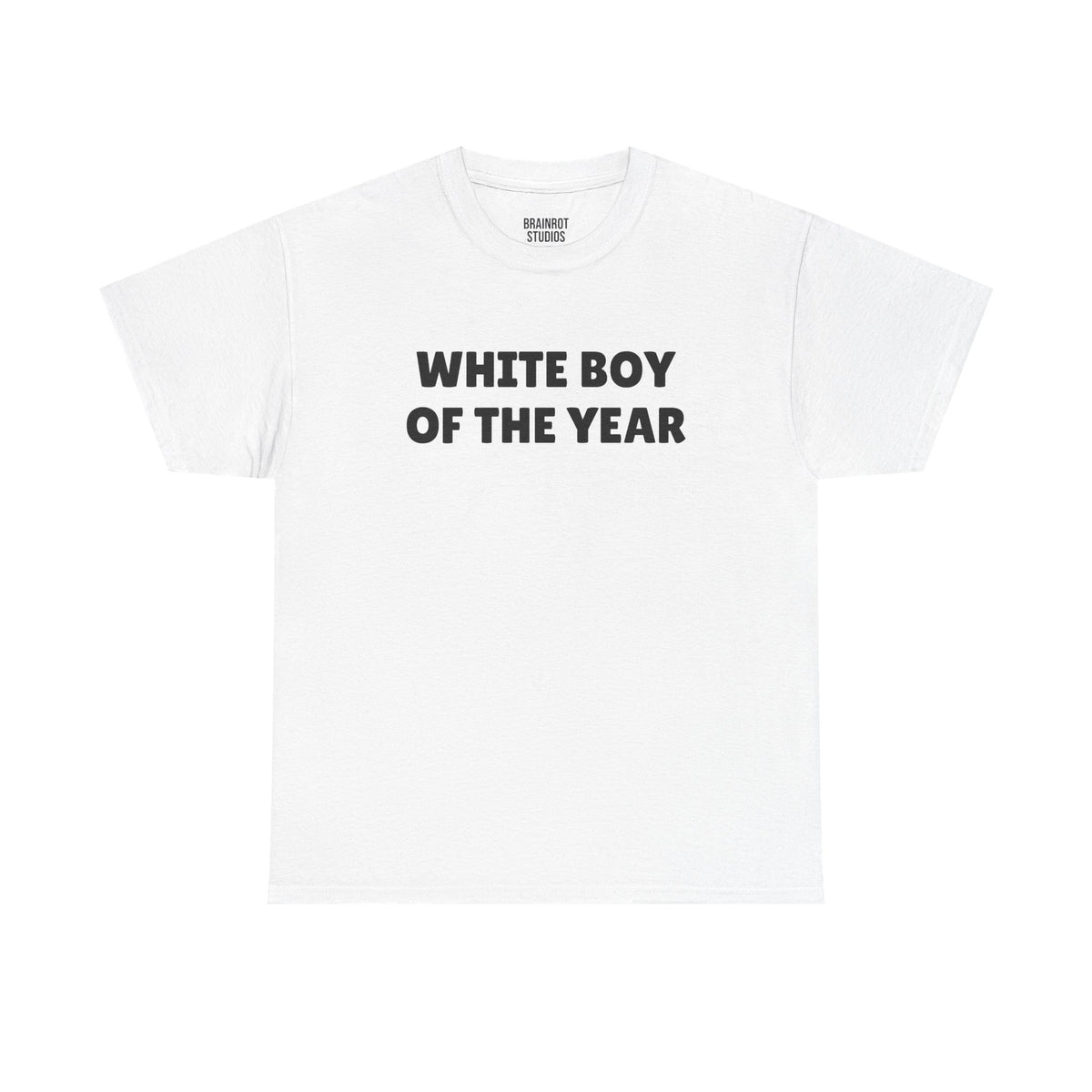 White Boy Of The Year T-Shirt - White