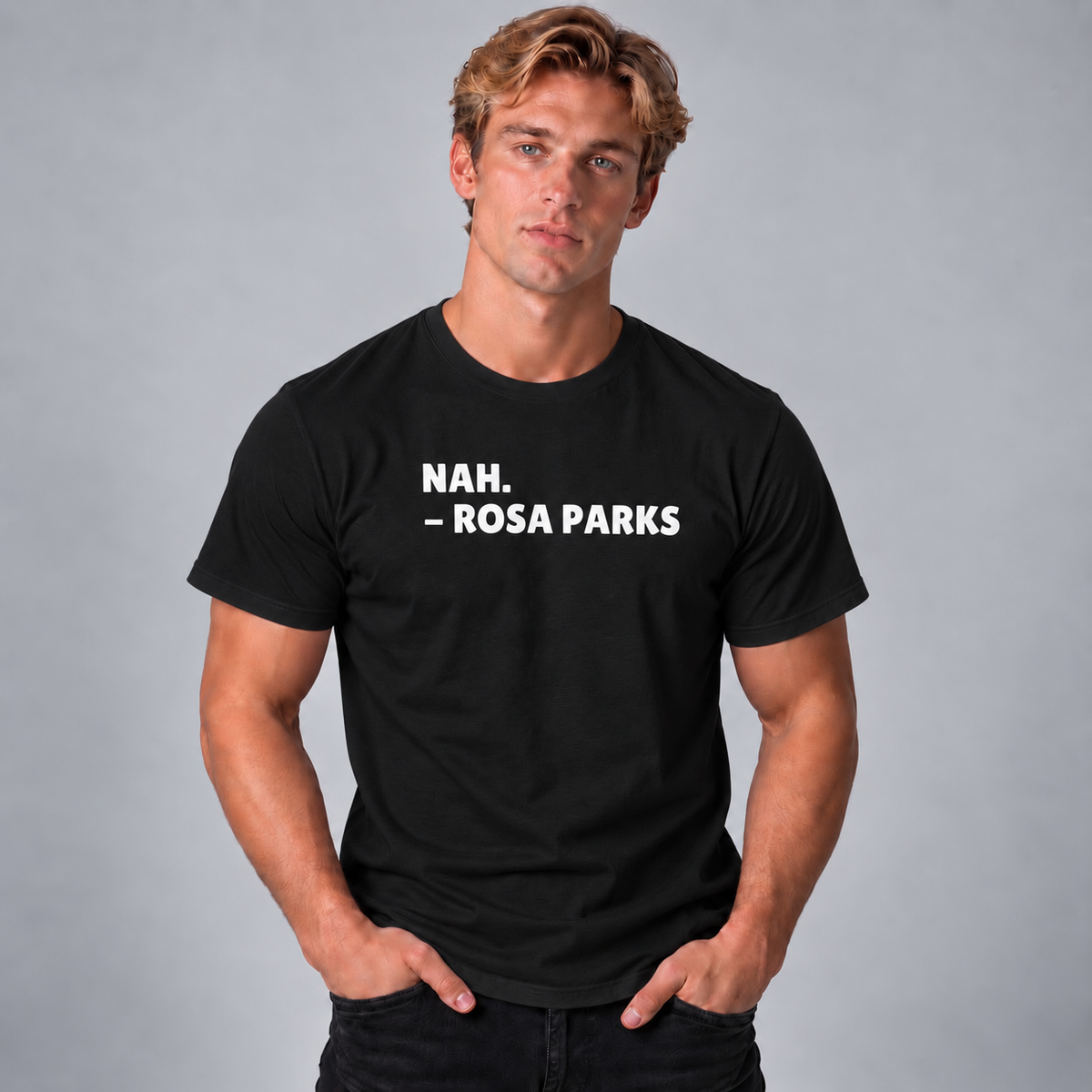 Nah Rosa Parks T-Shirt - Black