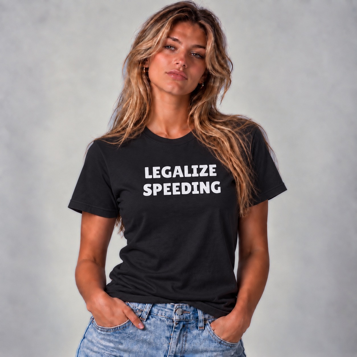Legalize Speeding T-Shirt - Black